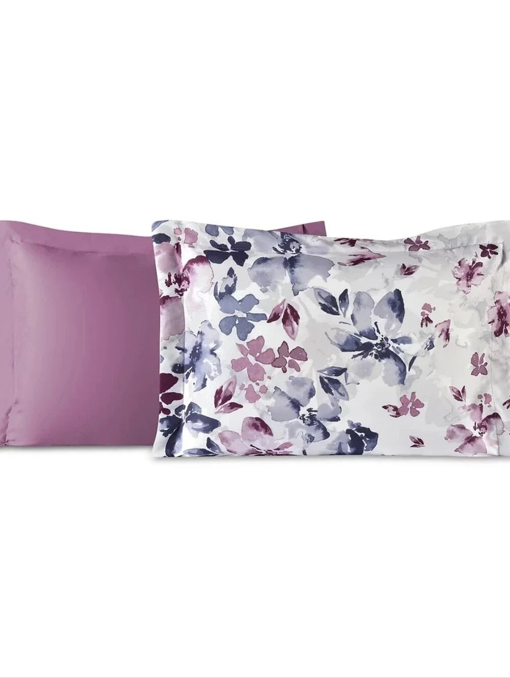 Fairfield Square Collection Monica 8pc Reversible  King Comforter Set Purple